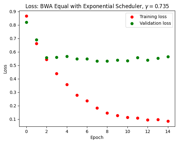 EfficientNetB0 loss